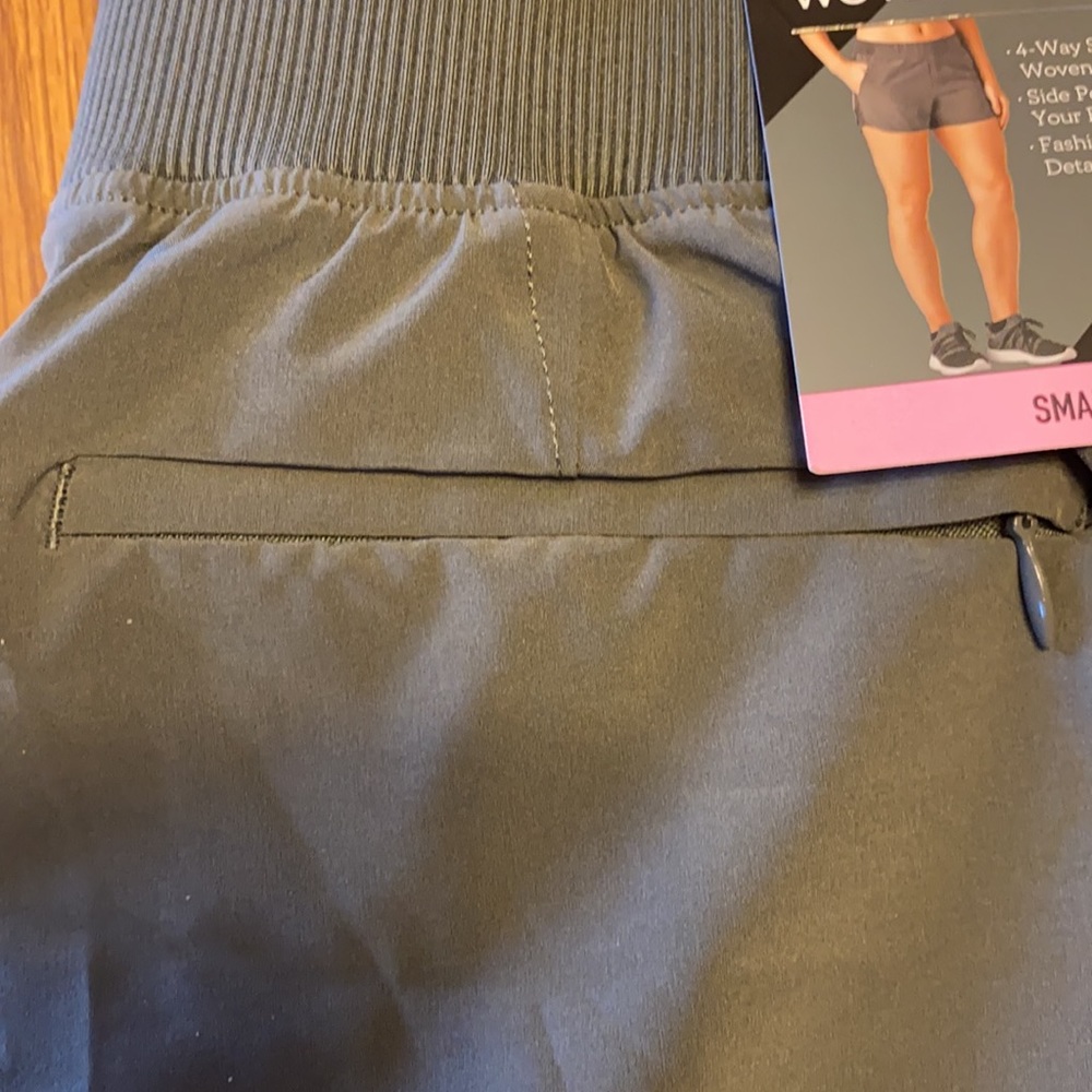 Gray Active Woven Womens shorts - Picture 4 of 6